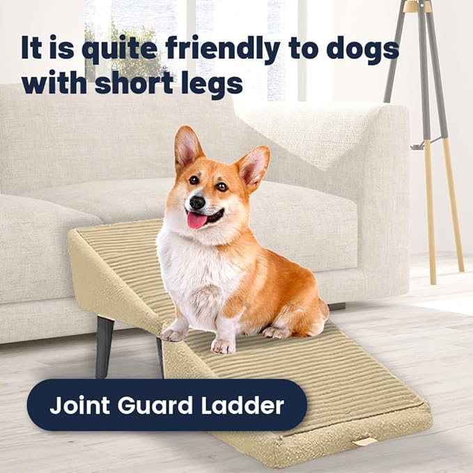 🐕 Stress-Free Climb – Ramp Designed for All Pets, Any Age!