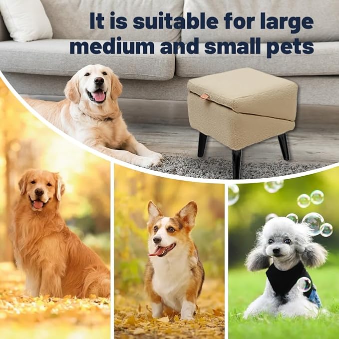 🐕 Stress-Free Climb – Ramp Designed for All Pets, Any Age!