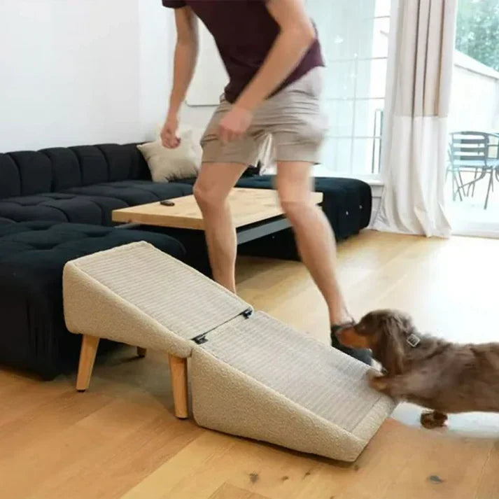 🐕 Stress-Free Climb – Ramp Designed for All Pets, Any Age!