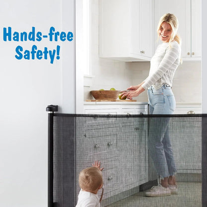 🛡️ Effortless Protection – Durable Safety Barrier for Babies & Pets