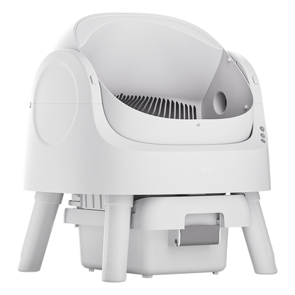 🐱 PetPivot AutoScooper 11 – Self-Cleaning Open-Top Litter Box with Odor-Free Waste