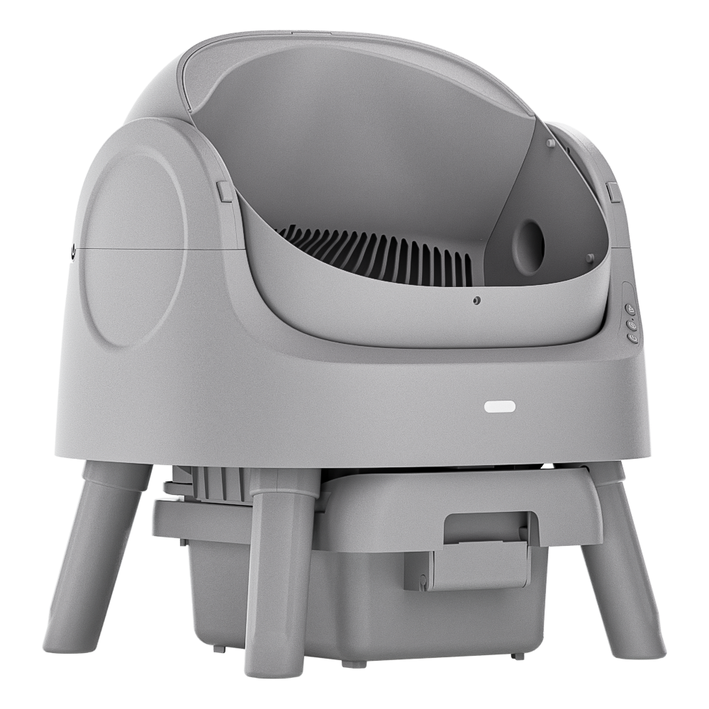 🐱 PetPivot AutoScooper 11 – Self-Cleaning Open-Top Litter Box with Odor-Free Waste