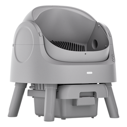 🐱 PetPivot AutoScooper 11 – Self-Cleaning Open-Top Litter Box with Odor-Free Waste