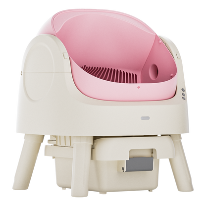 🐱 PetPivot AutoScooper 11 – Self-Cleaning Open-Top Litter Box with Odor-Free Waste