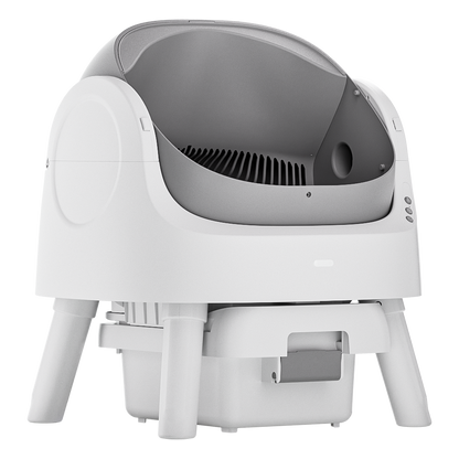 🐱 PetPivot AutoScooper 11 – Self-Cleaning Open-Top Litter Box with Odor-Free Waste